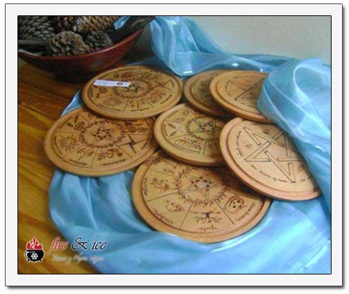 Pentáculos para Altar